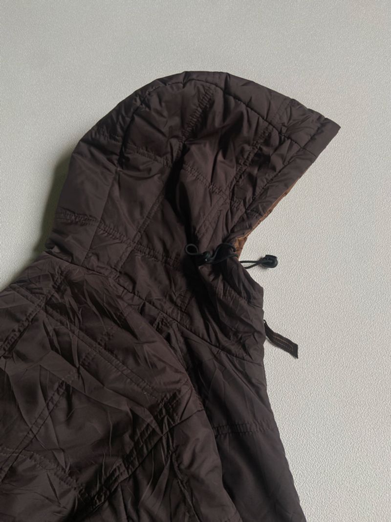 Plaid Jacket Puffer Uniqlo Reversible, foto 3