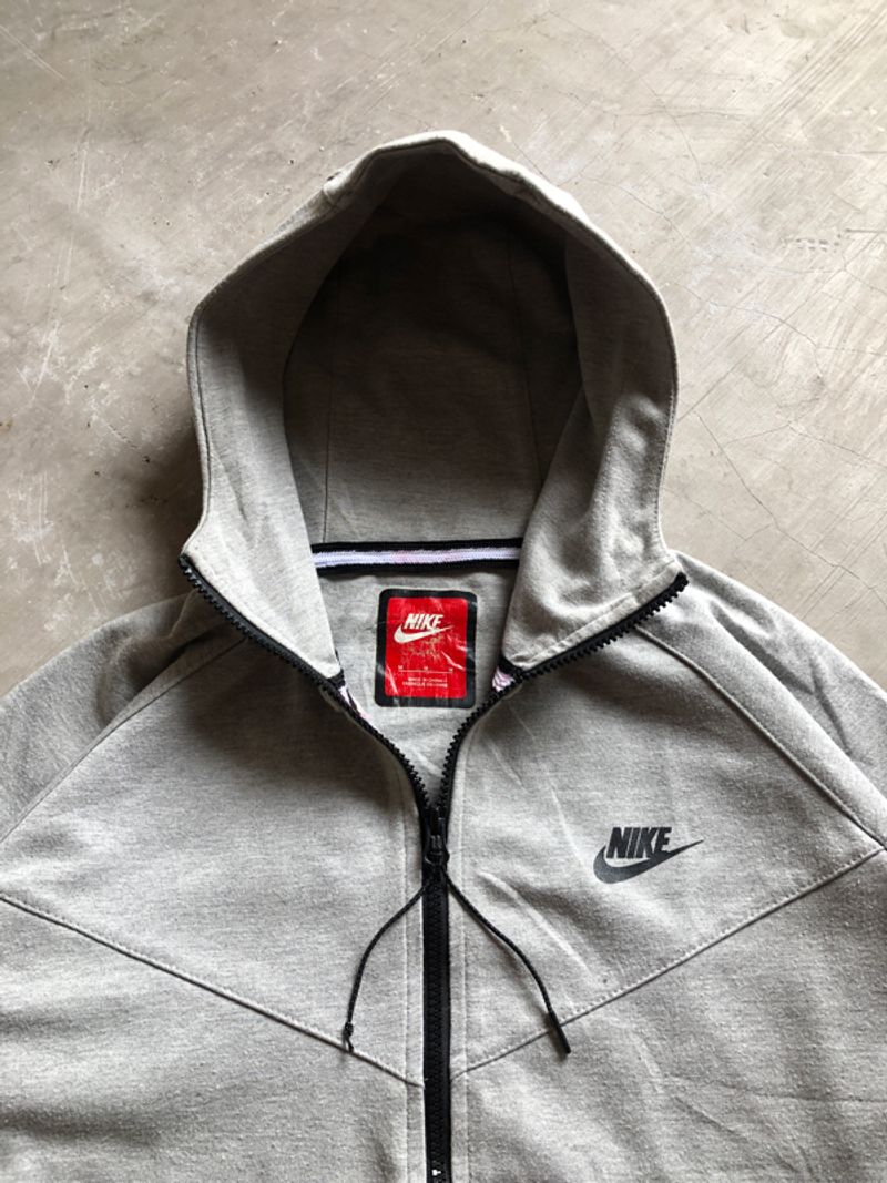 Nike Tech Fleece Windrunner Full Zip Hoodie OG Grey, foto 3