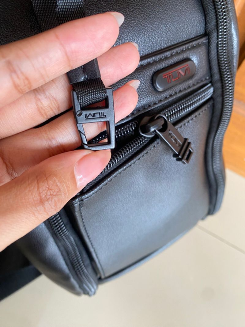 Tumi leather bag, foto 5