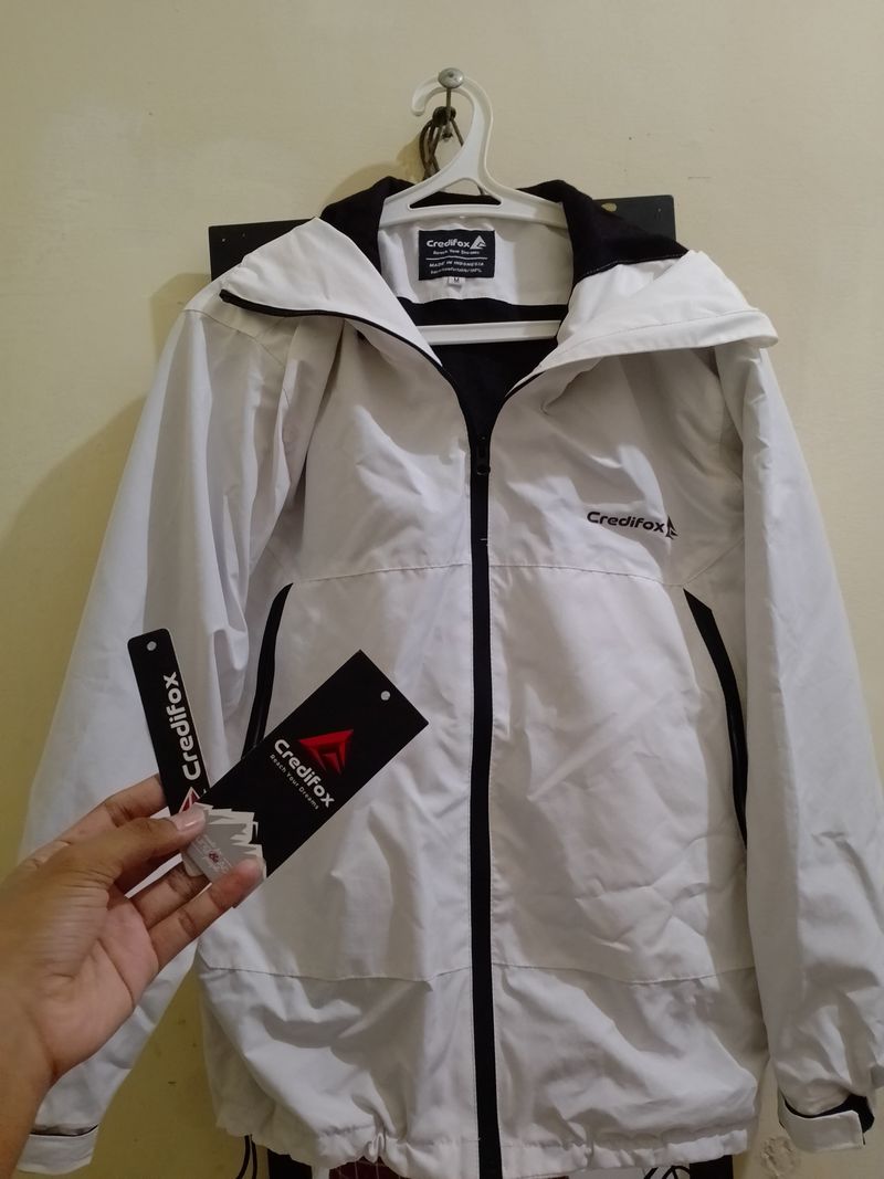 Gorpcore Track jacket Pria white, foto 2