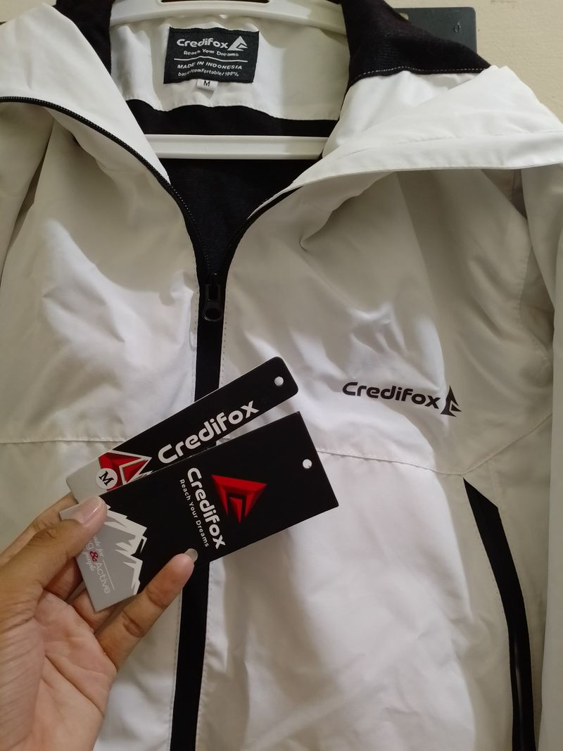 Gorpcore Track jacket Pria white, foto 3