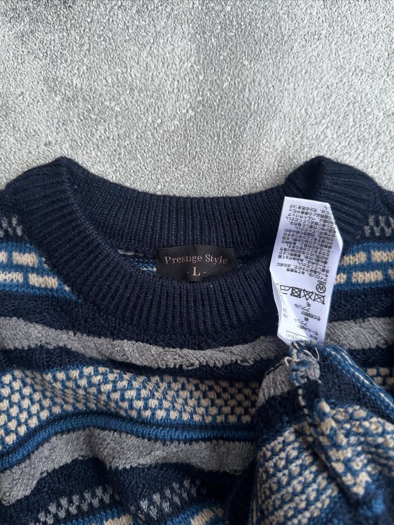 Prestige Style knitwear vintage textured pattern, foto 8