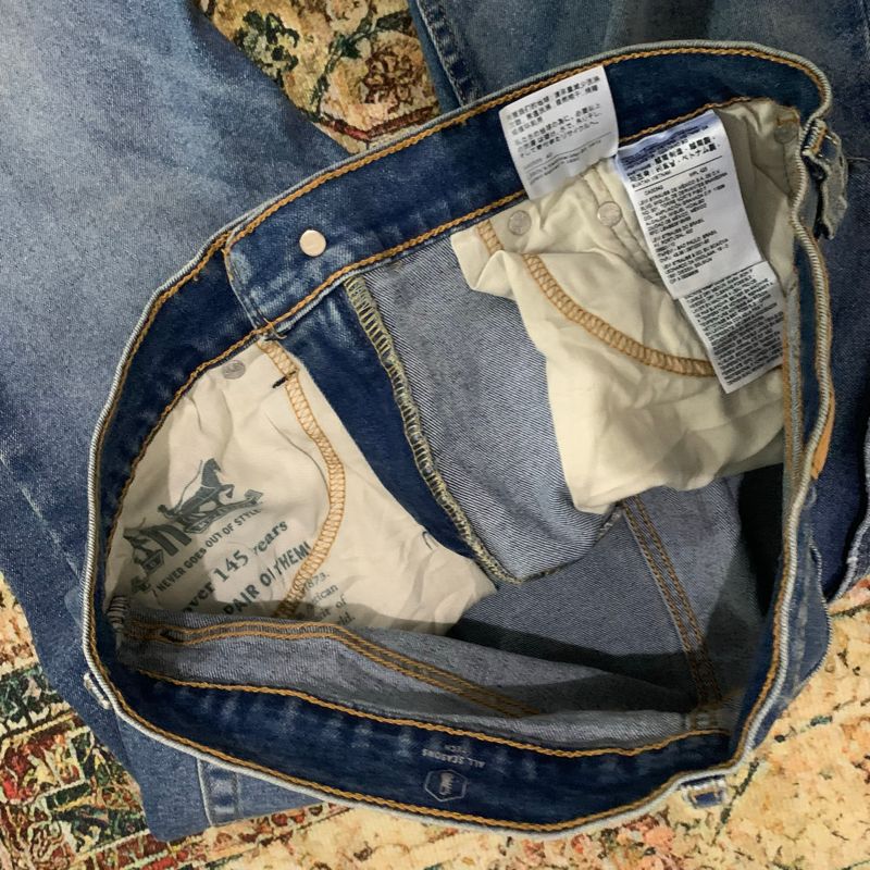 Levis 502 ripped jeans, foto 3
