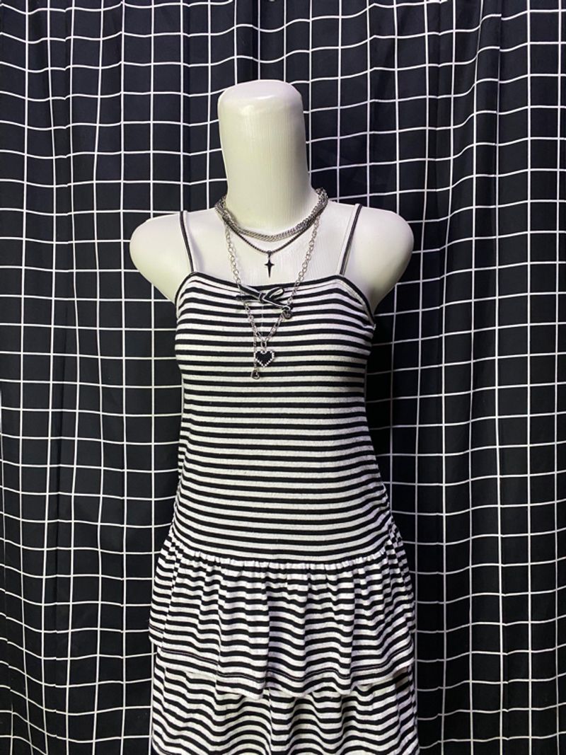 y2k stripe tank top, foto 2