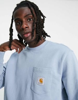 Carhartt WIP Light Blue Pocket Sweat / Crewneck