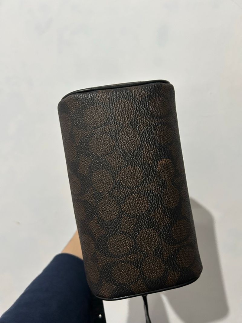 Coach mini rowan walnut black, foto 2