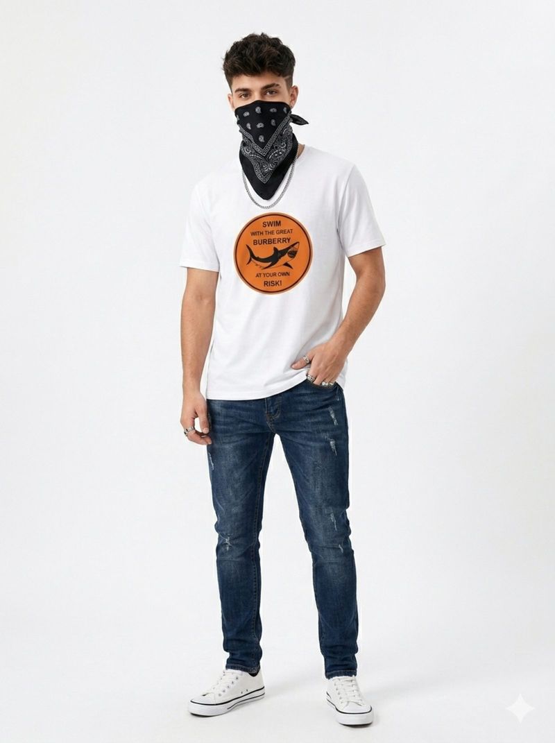 kaos burberry original, foto 2