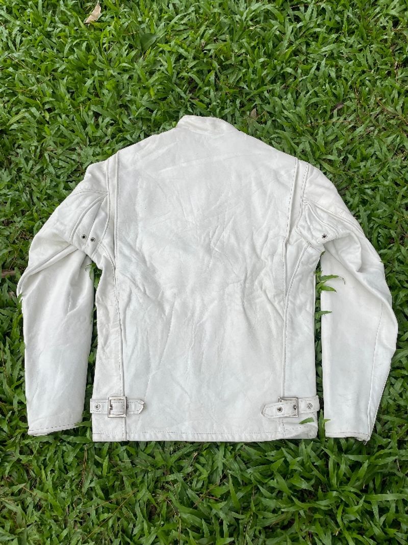 Leather Jacket Schott 614 Single Riders, Not Avirex, Vanson, foto 2