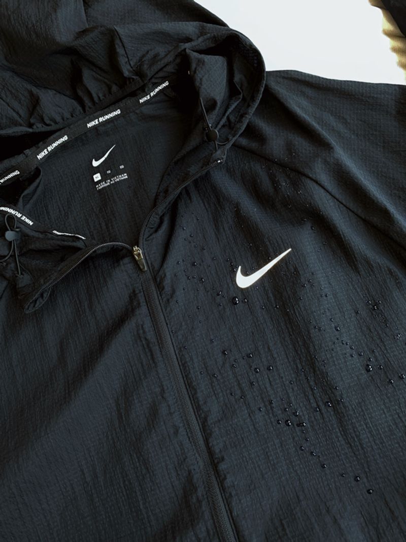 jacket Nike Running Plus Essential black logo reflektik, foto 6