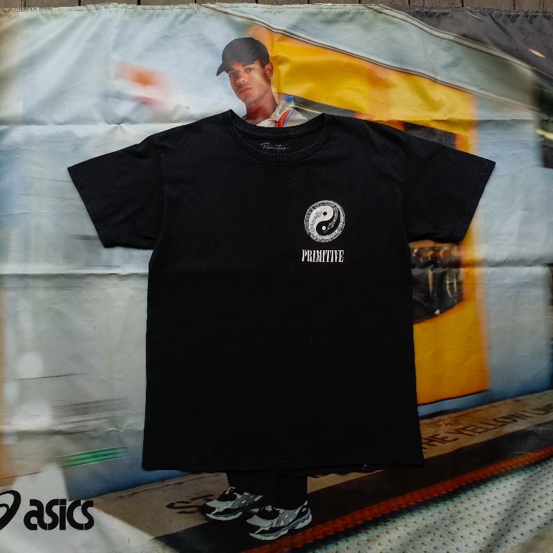 PRIMITIVE SKATER TEE YIN YANG SNAKE, foto 2