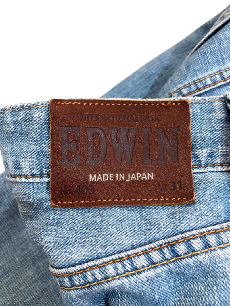 EDWIN 403 International Basic Light Wash Jeans, foto 6