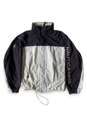 Vintage Original 1990s Nautica NS-83 sailing windbreaker.