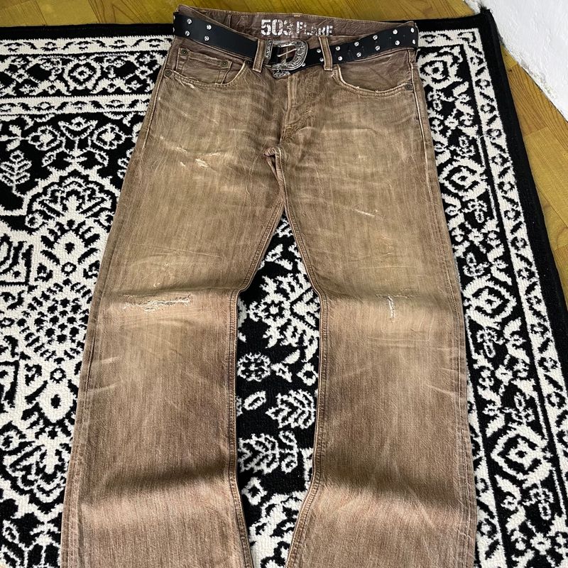 90’s Edwin brown washed Bootcut fit, foto 4