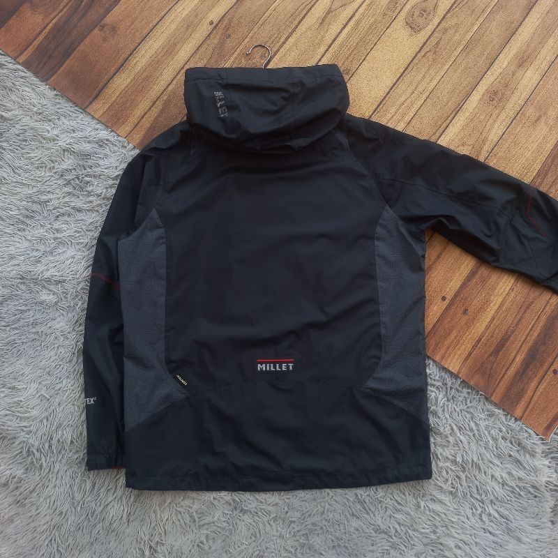 Jaket Outdoor Millet Goretex Gorpcore Waterproof 3Layer, foto 4