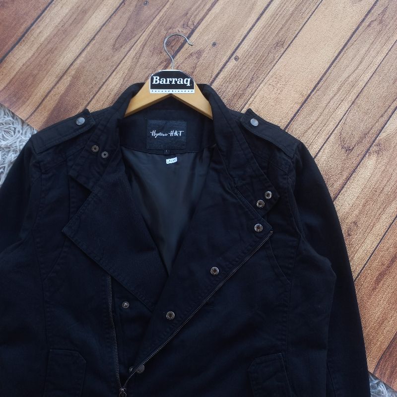 Hysteric H&T Denim Ramones Trucker Bikers Jacket, foto 4