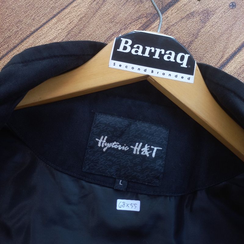 Hysteric H&T Denim Ramones Trucker Bikers Jacket, foto 9