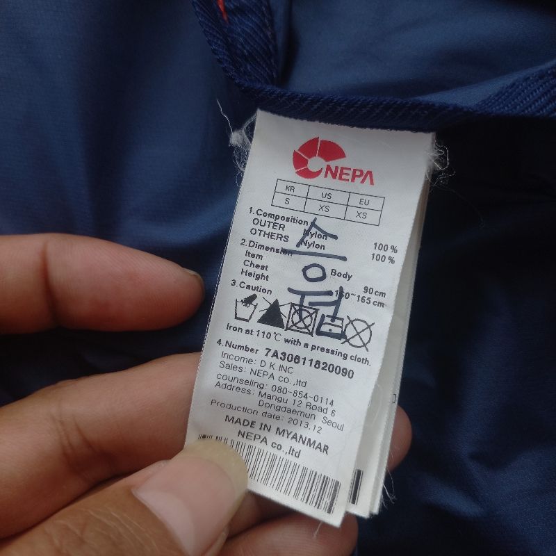 Nepa Evolution Running Jacket Lightweight Waterreppelent, foto 5