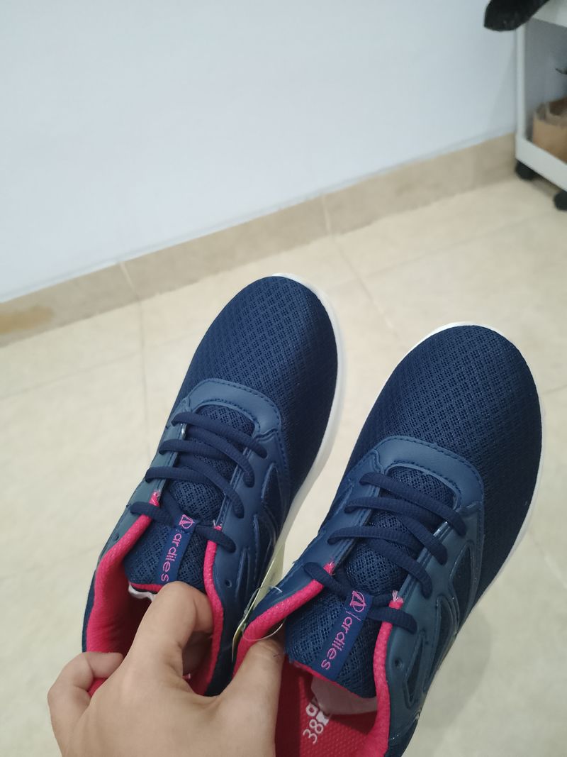 Casual Sneakers Wanita navy, foto 4
