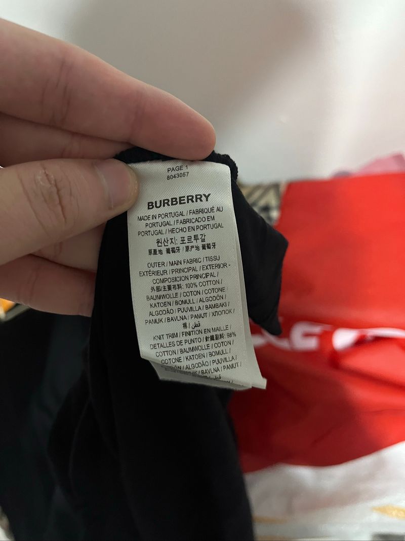 burberry check tee, foto 5