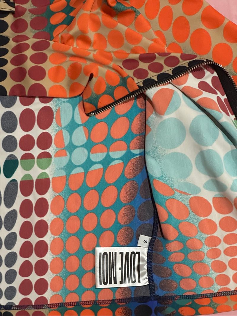 Jean Paul Gaultier Orange Dots Track Jacket, foto 5
