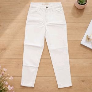 COLORBOX WHITE LONG PANTS SIZE 27 / NEW NO TAG