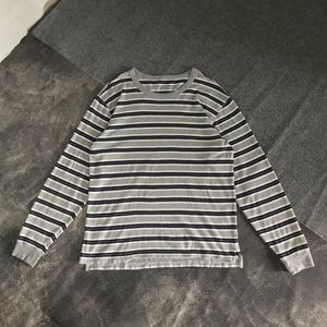 LONGSLEEVE EDDIE BAUER STRIPE SALUR SECOND