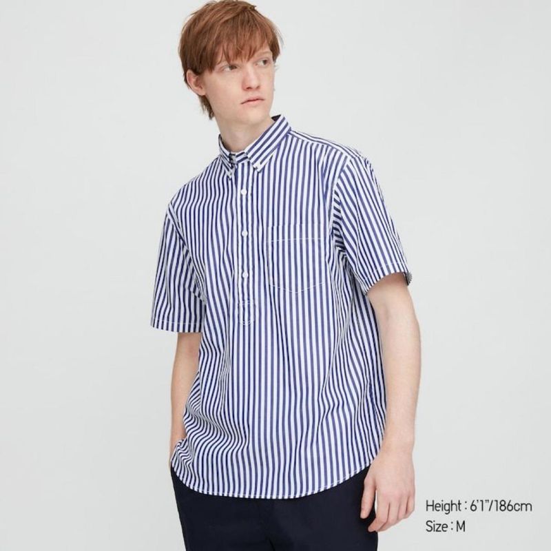 Uniqlo Striped Oversized Shirt, foto 5