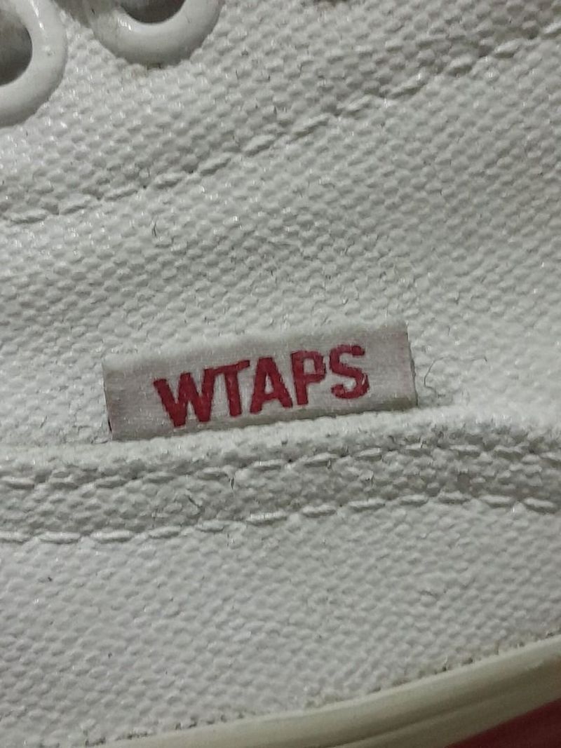 VANS WTAPS WHITE RED, foto 7