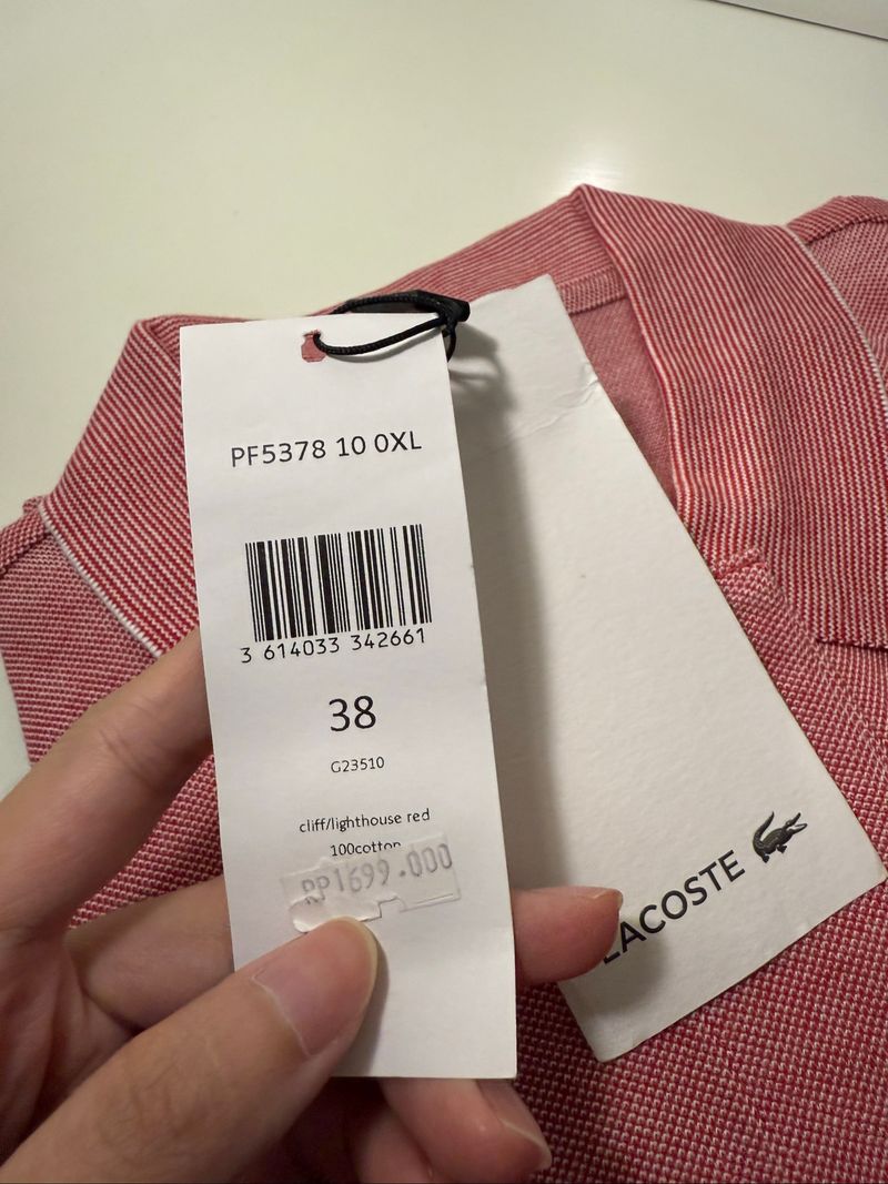 Brand New Polo Lacoste Redberry, foto 4