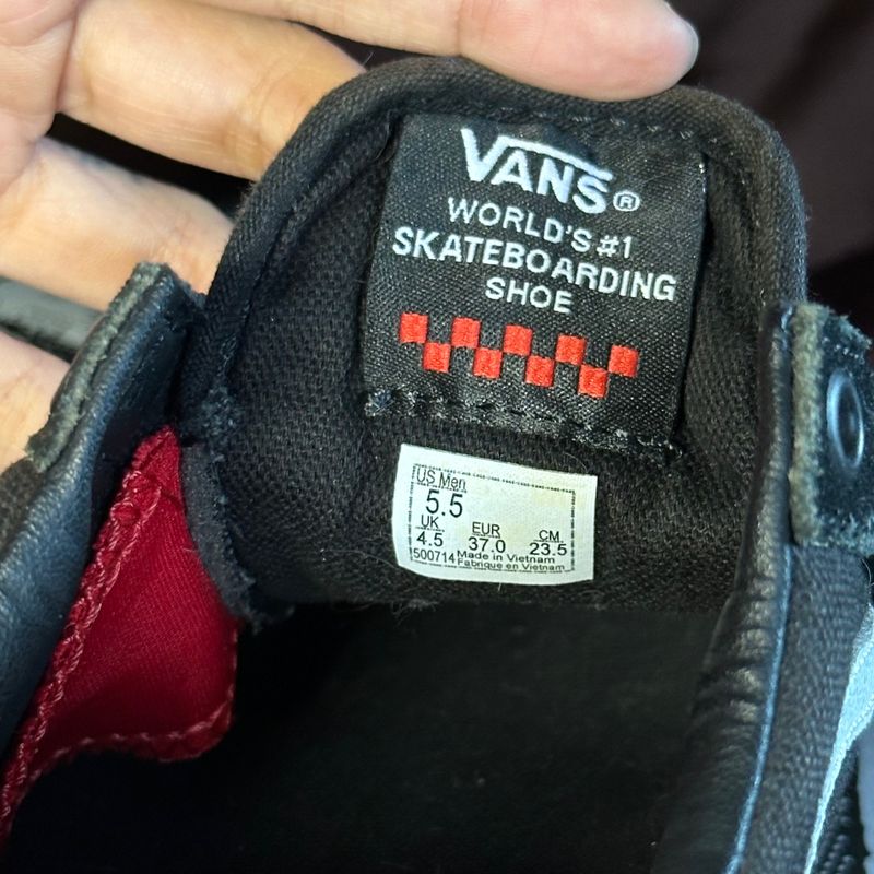 VANS — SKATE OLD SKOOL BLACK/GUM, foto 6