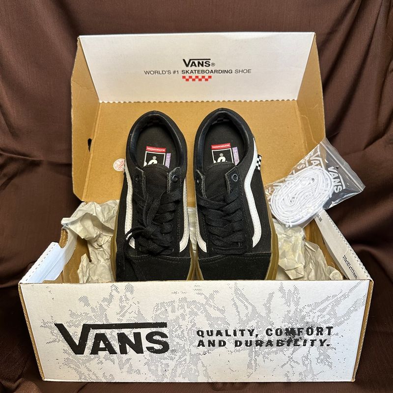 VANS — SKATE OLD SKOOL BLACK/GUM, foto 2