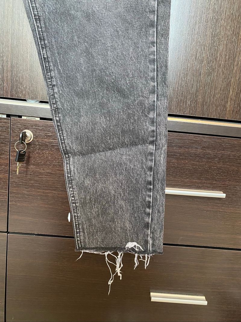 Pull and Bear Black Mom Jeans, foto 6