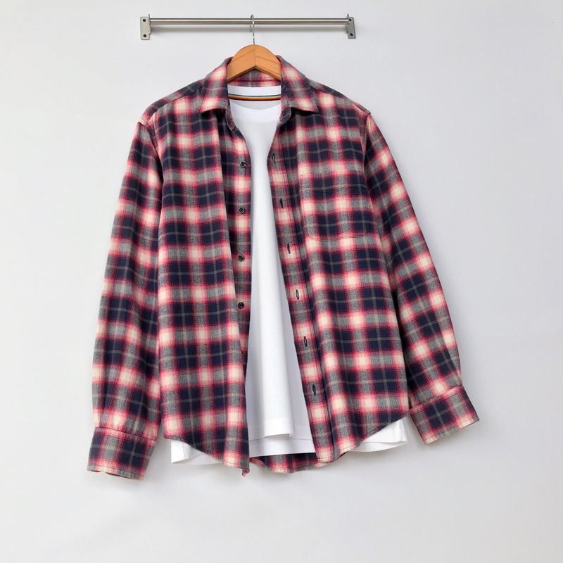 Kemeja Flanel CLOSSHI Japan, foto 2