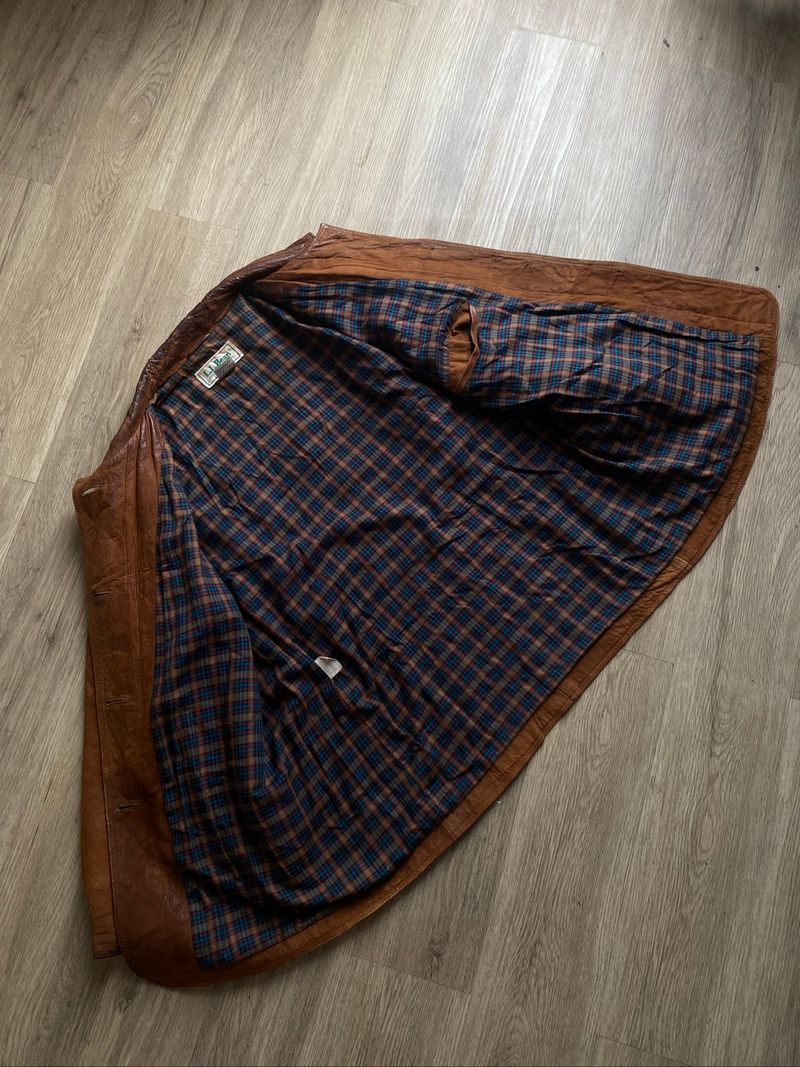 “L.L. BEAN” USA CASUAL / KEMEJA LEATHER JACKET, foto 5