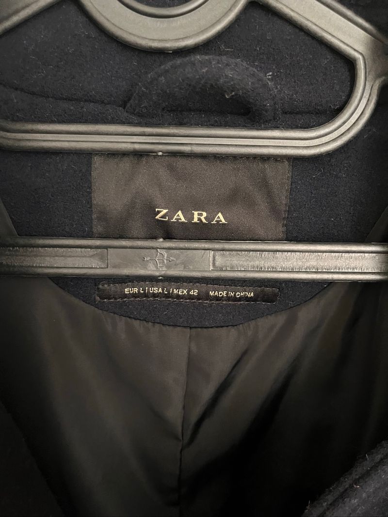 Zara Navy Coat, foto 3