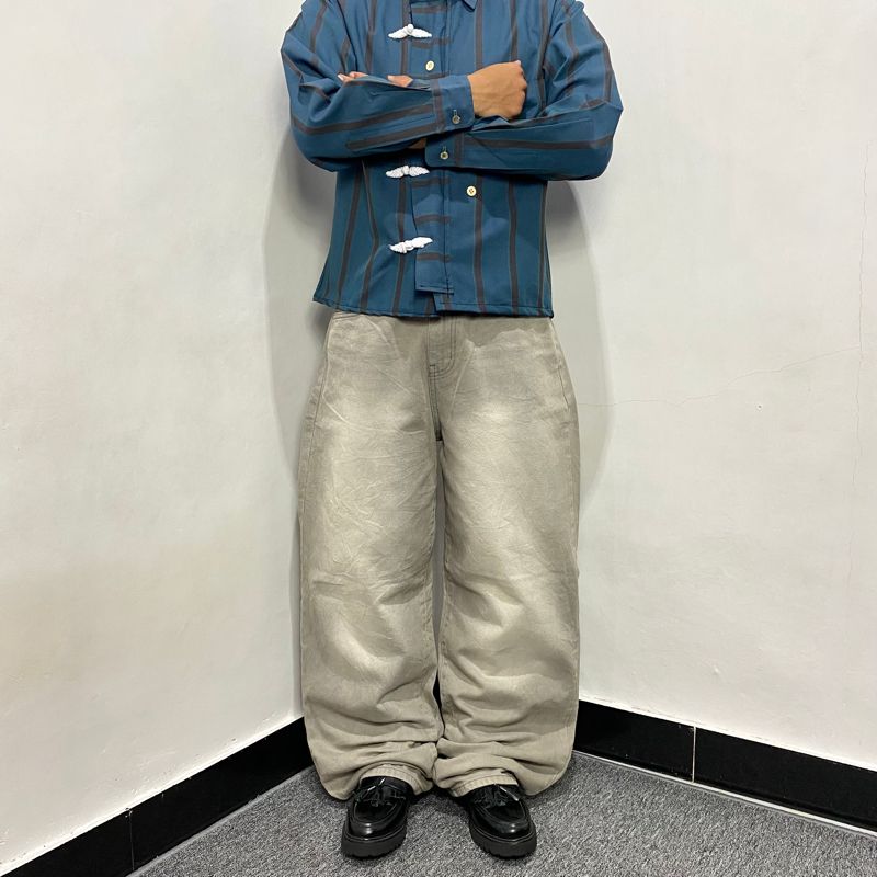 Triple J baggy washed jeans, foto 3