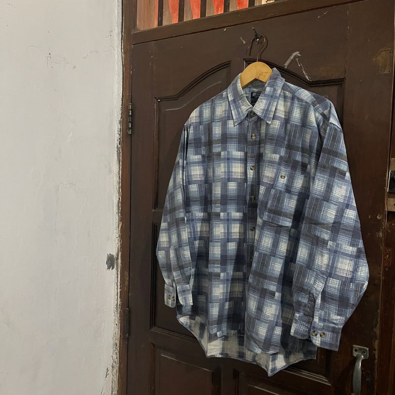 HARVER SHARAY Japan Patchwork Pocket Wool Outer Shirt L/S, foto 3