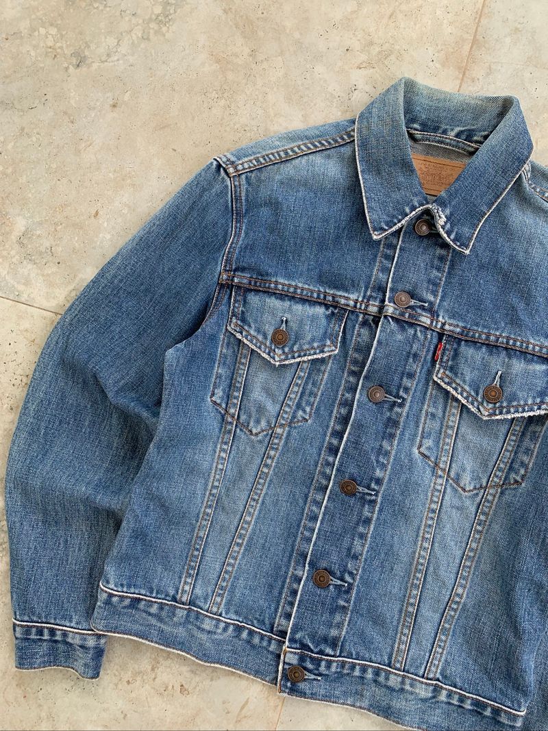 Levi's 71500 Blue Type III Trucker Denim Jacket, foto 4