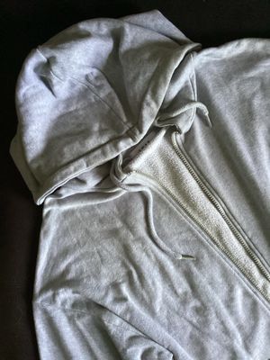 Jaket Zipper Basic Gray Sweather SW4N