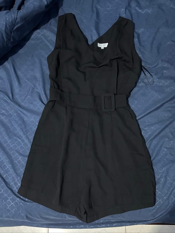 Zalora Jumpsuit Black, foto 2