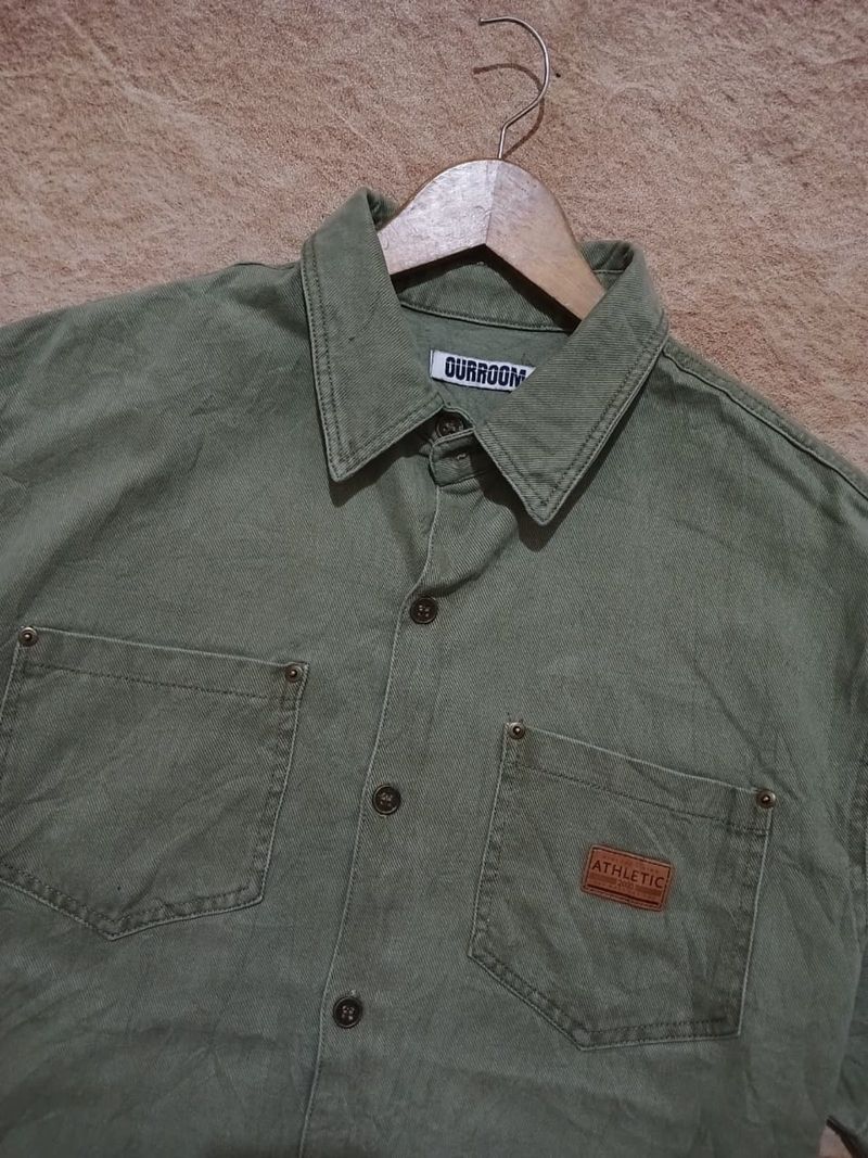 Work Shirt army ourroom second thrift, foto 2