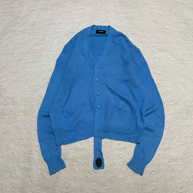 Outer Cardigan Knit Mohair We11done, foto 3