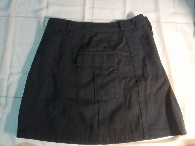 rok cargo warna hitam, foto 2