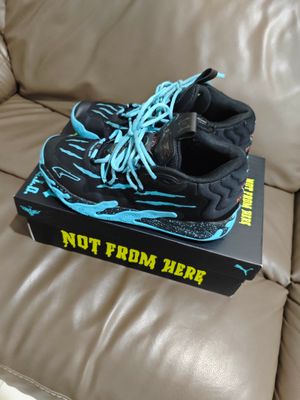 Separu Basket Puma MB.03 black aqua size 40.5