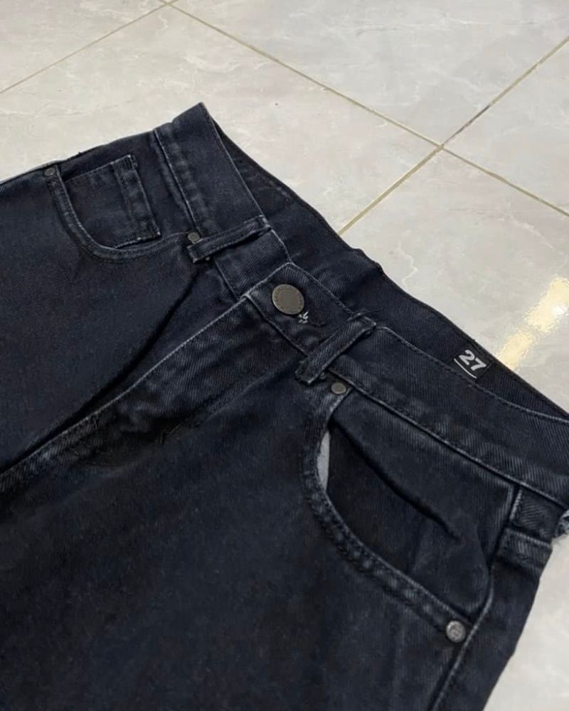 TRIPL3 | Celana Jeans Black, foto 2