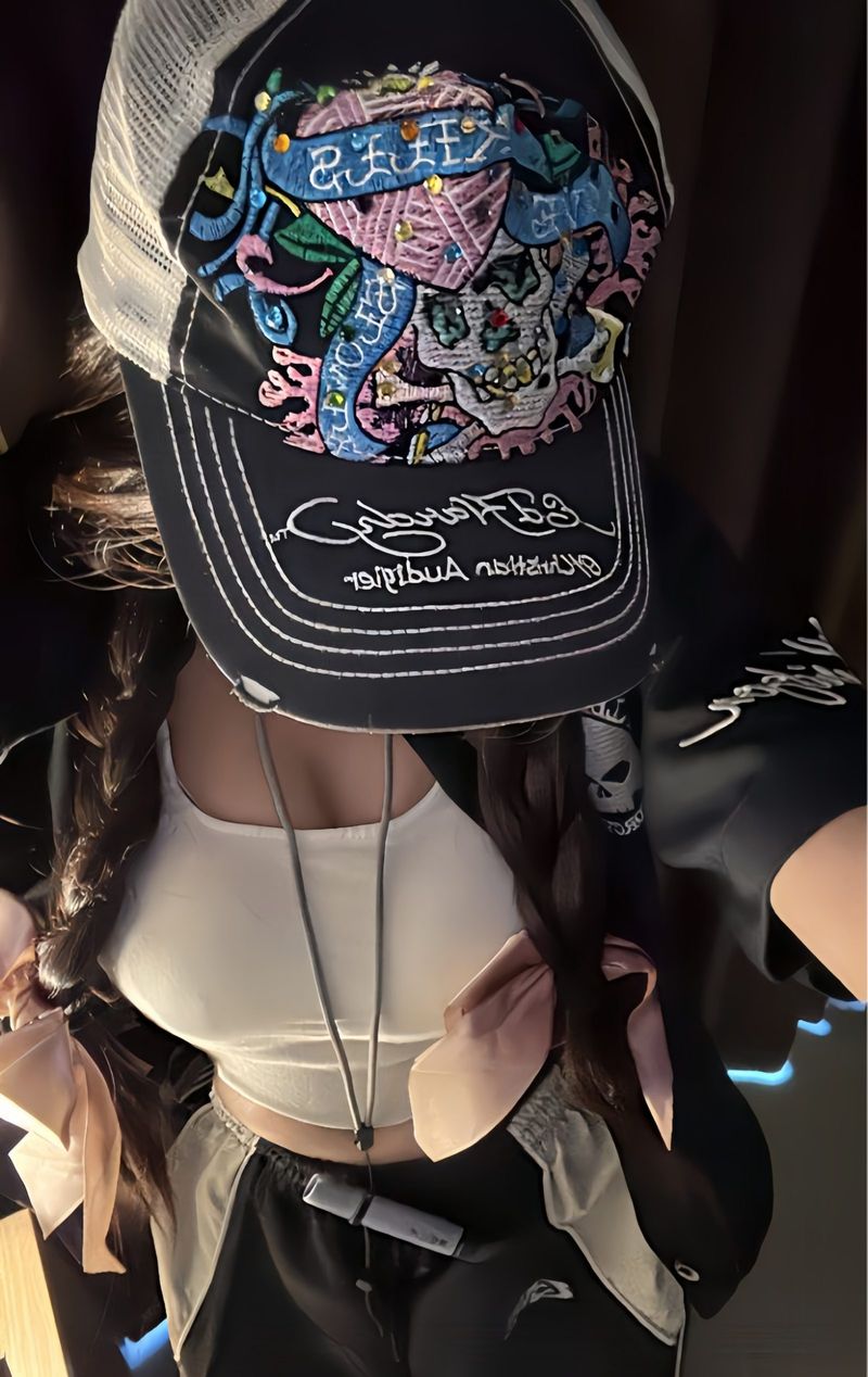 topi ed hardy like new, foto 8