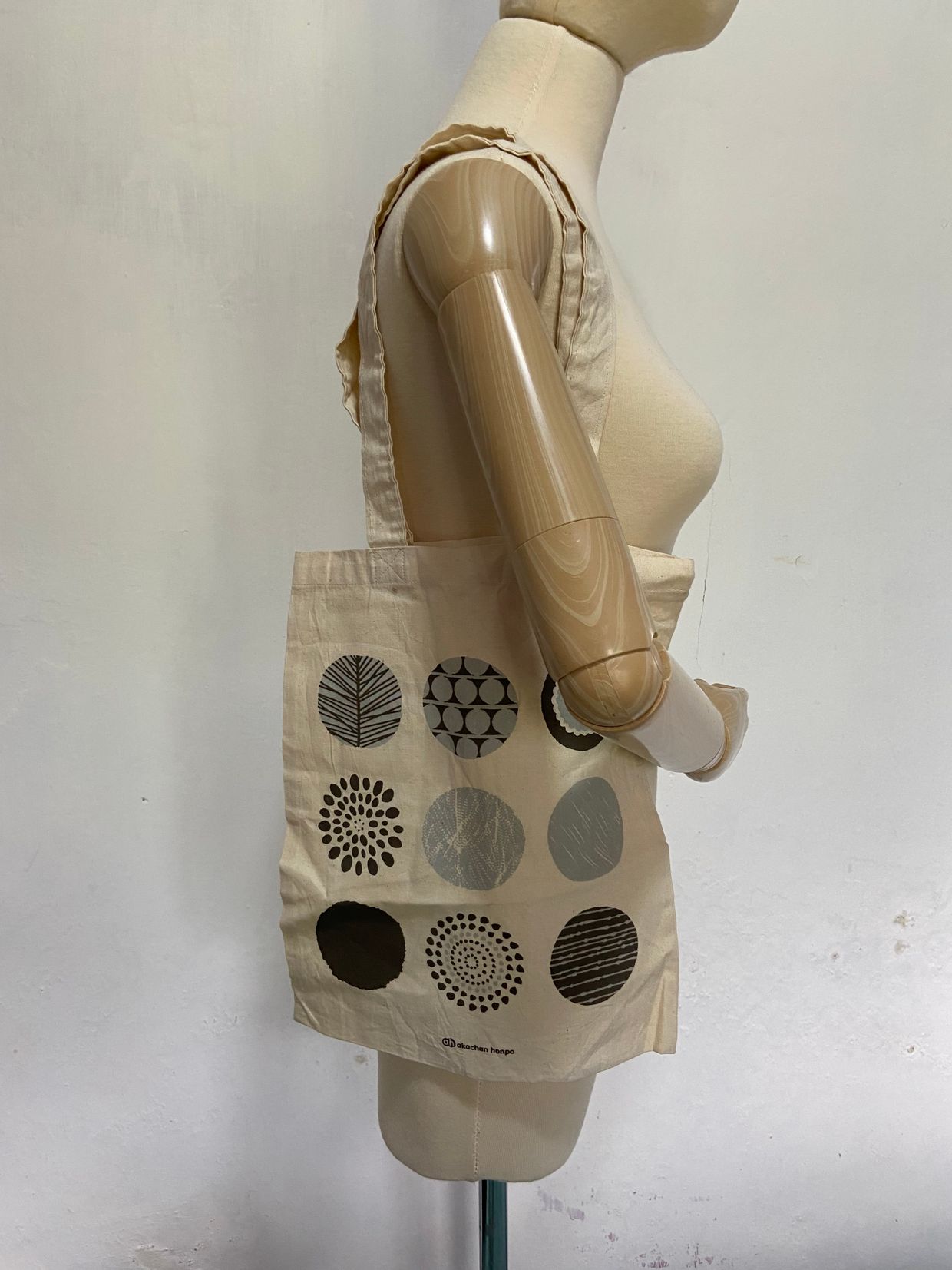 Tote bag Wanita cream