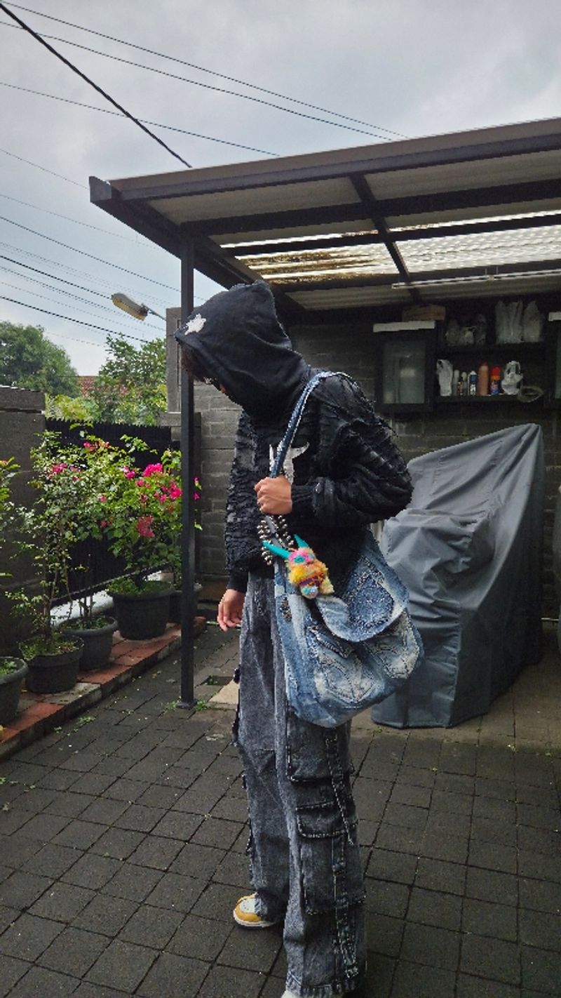 Reworked Denim Backpack, foto 2