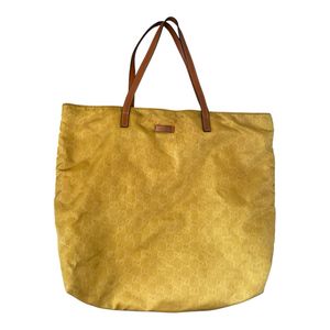 gucci gg nylon big tote  bag authentic