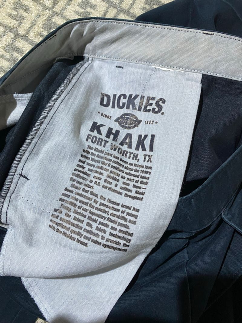 Dickies Khaki Navy Chinos, foto 8
